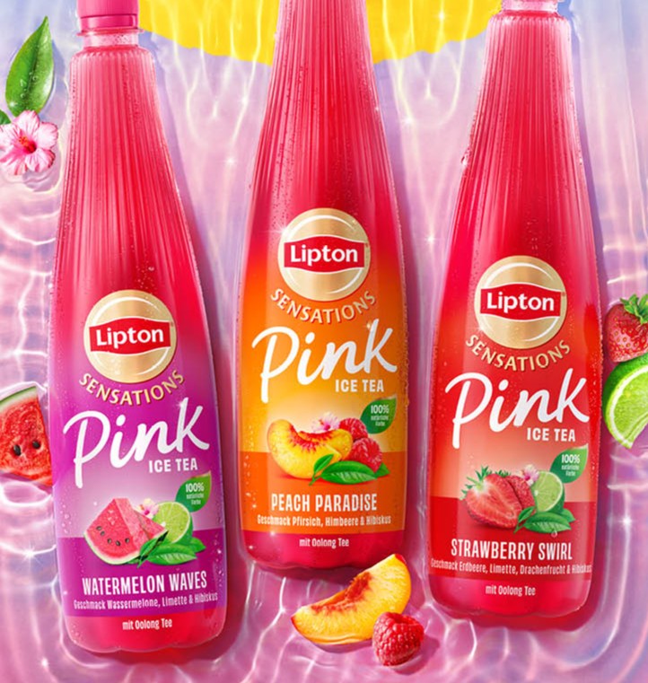 Erfrischend. Pink. Anders: Lipton launcht mit „Sensations“ eine neue Generation Ice Tea