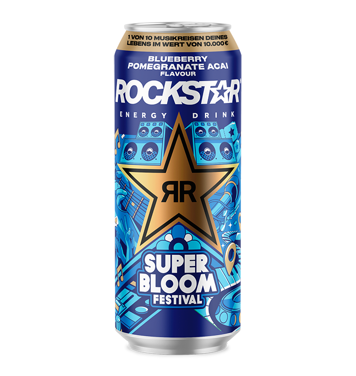 „Musikreise deines Lebens“: Rockstar Energy aktiviert Konsument:innen 
mit Festival-Highlights und exklusiven Musiktrips