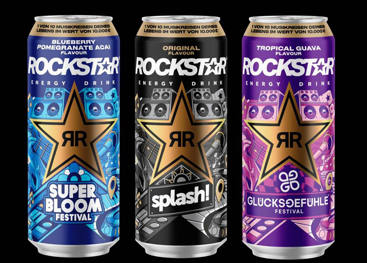 „Musikreise deines Lebens“: Rockstar Energy aktiviert Konsument:innen 
mit Festival-Highlights und exklusiven Musiktrips