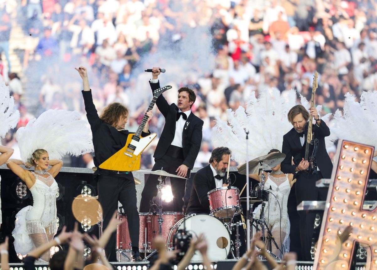 The Killers rocken die UEFA Champions League Final Kick Off Show presented by Pepsi®