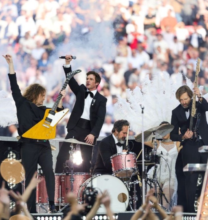 The Killers rocken die UEFA Champions League Final Kick Off Show presented by Pepsi®